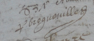 Signature de Ramond Broqueville