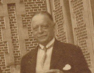 Charles de Broqueville à Postel en 1920.