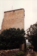 Donjon du château d'Homps