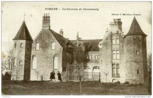 Le château de Steenebourg à Steene