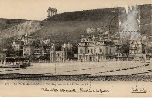 La Villa Roxane à gauche du ministère de la guerre