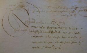 Arnauld (+ après 1597) x Sereine de Prugnes